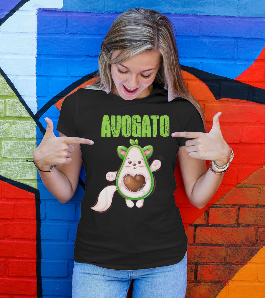 AVOGATO Cinco De Mayo Cat Avocado T-Shirt