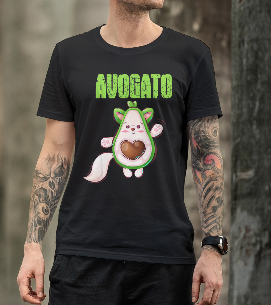 AVOGATO Cinco De Mayo Cat Avocado T-Shirt