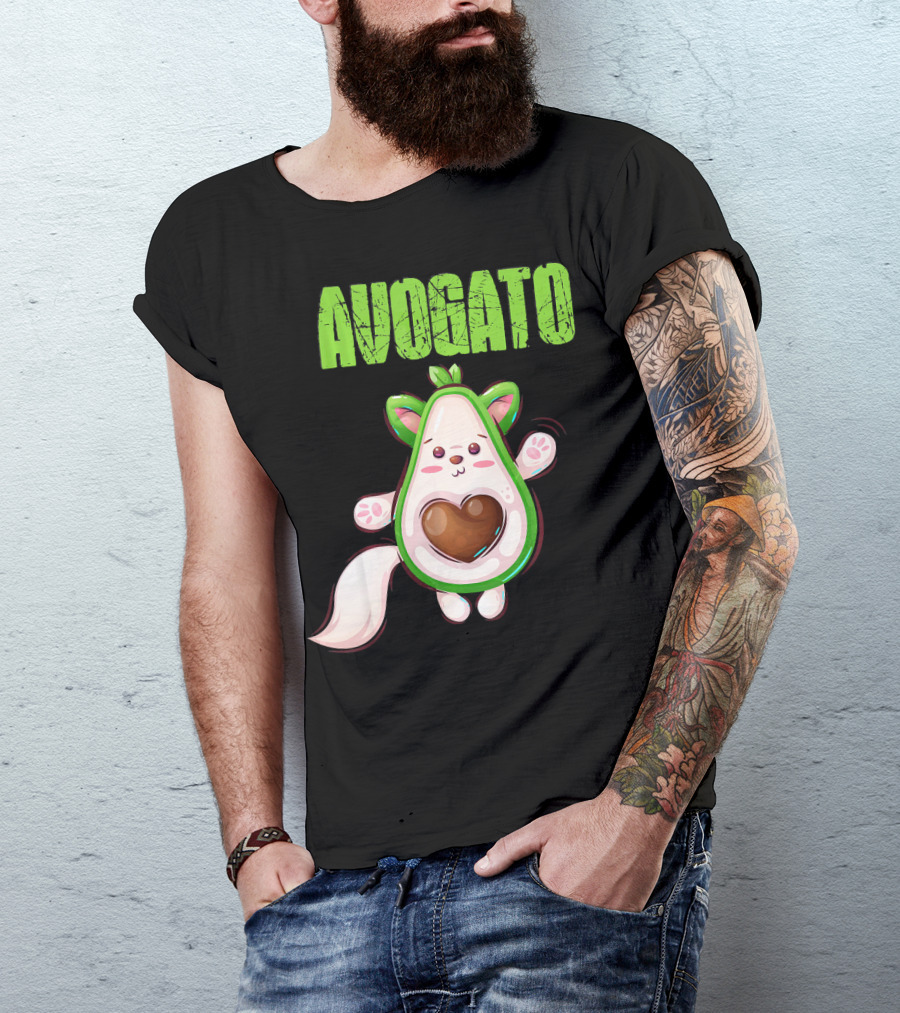 AVOGATO Cinco De Mayo Cat Avocado T-Shirt