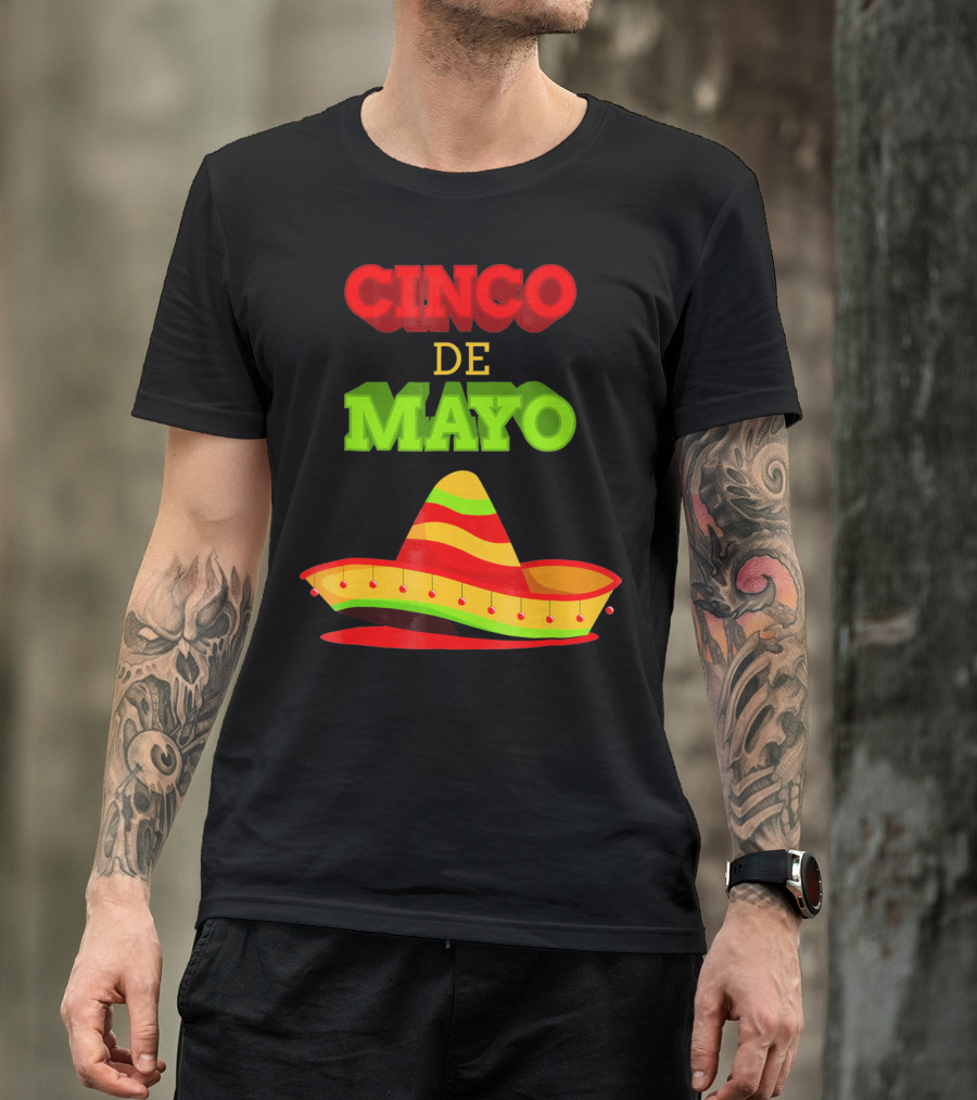 Cinco De Mayo Sombrero T-Shirt