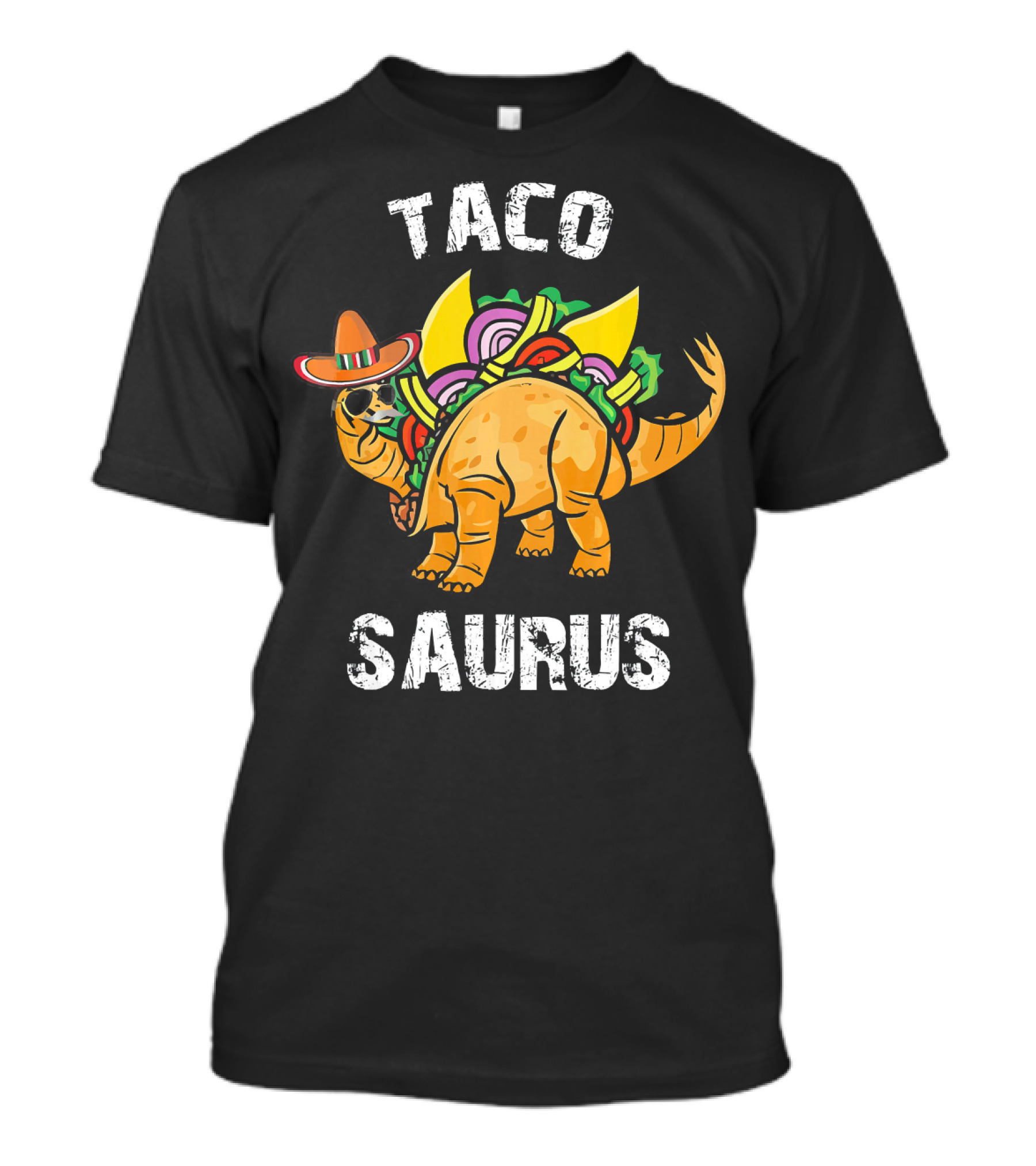Tacosaurus Taco Dinosaur Funny Cinco De Mayo Fiesta T-Shirt