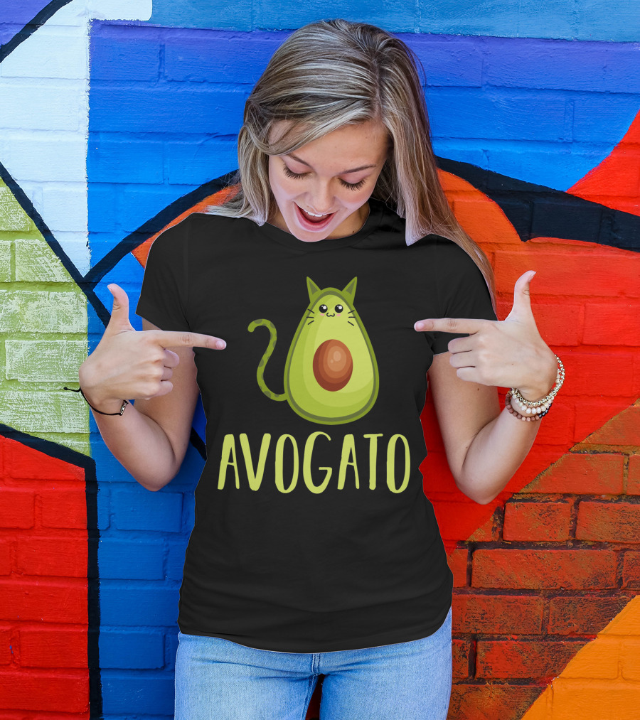 Cinco De Mayo Cinco De Meow Avogato Cat Avocado T-Shirt