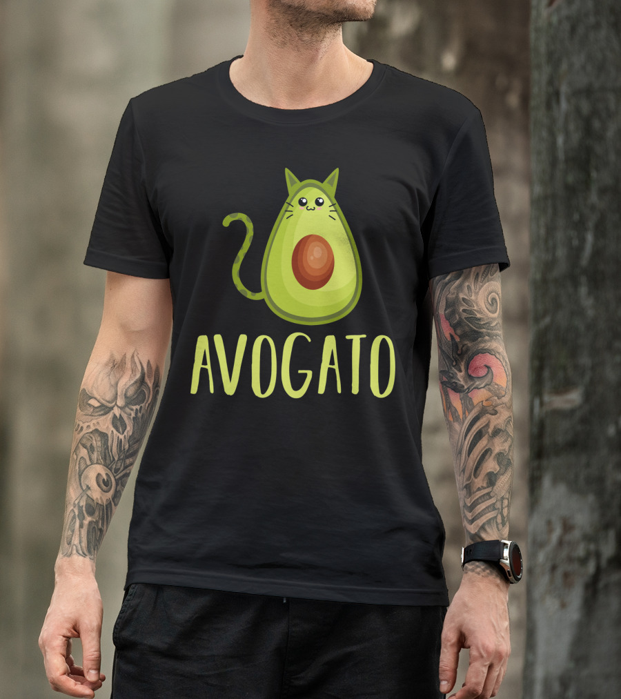 Cinco De Mayo Cinco De Meow Avogato Cat Avocado T-Shirt