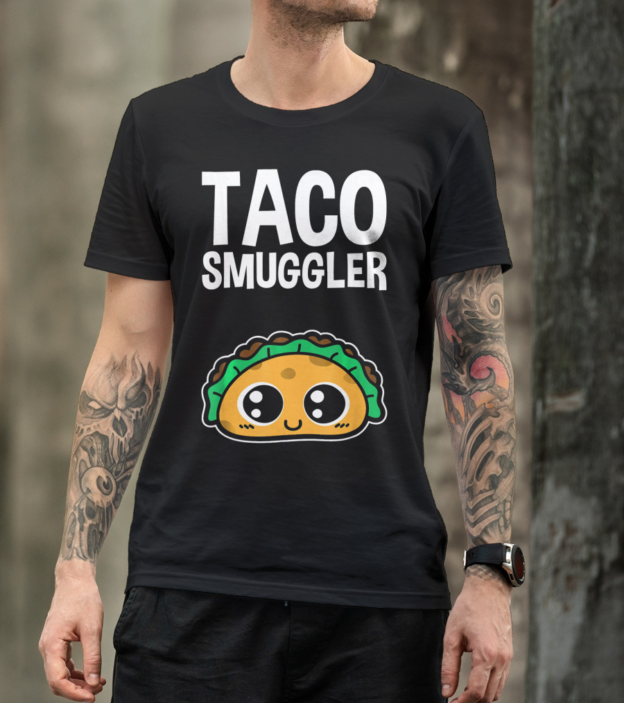 Creative Taco Smuggler Cute Cinco De Mayo Pregnancy Announcement T-Shirt