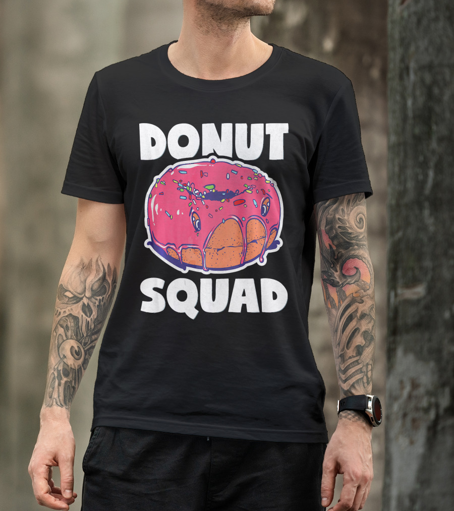 Donut Squad Vintage Baked Fried Cake Don Sprinkles T-Shirt