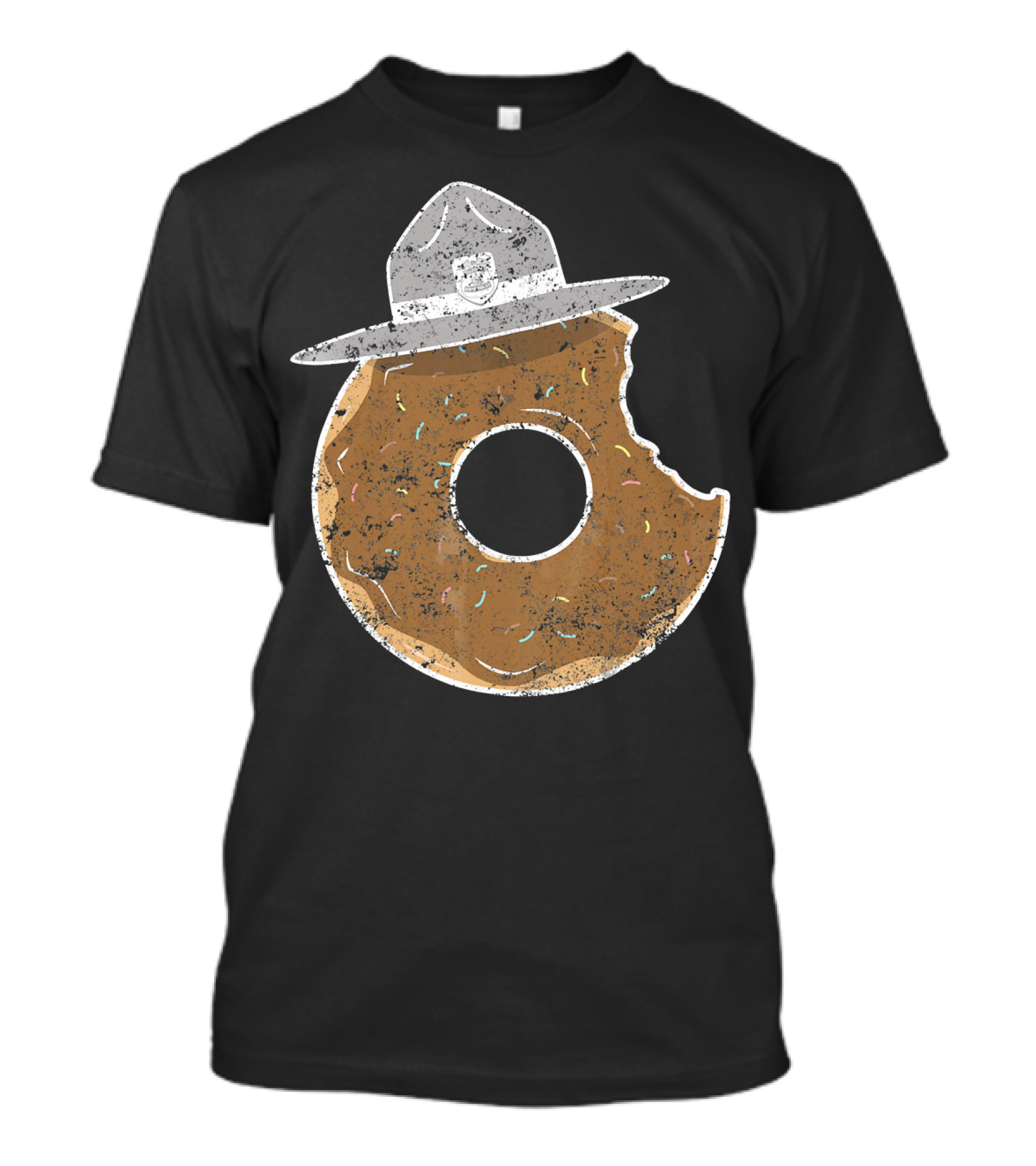 Police Donut State Police State Hat T-Shirt