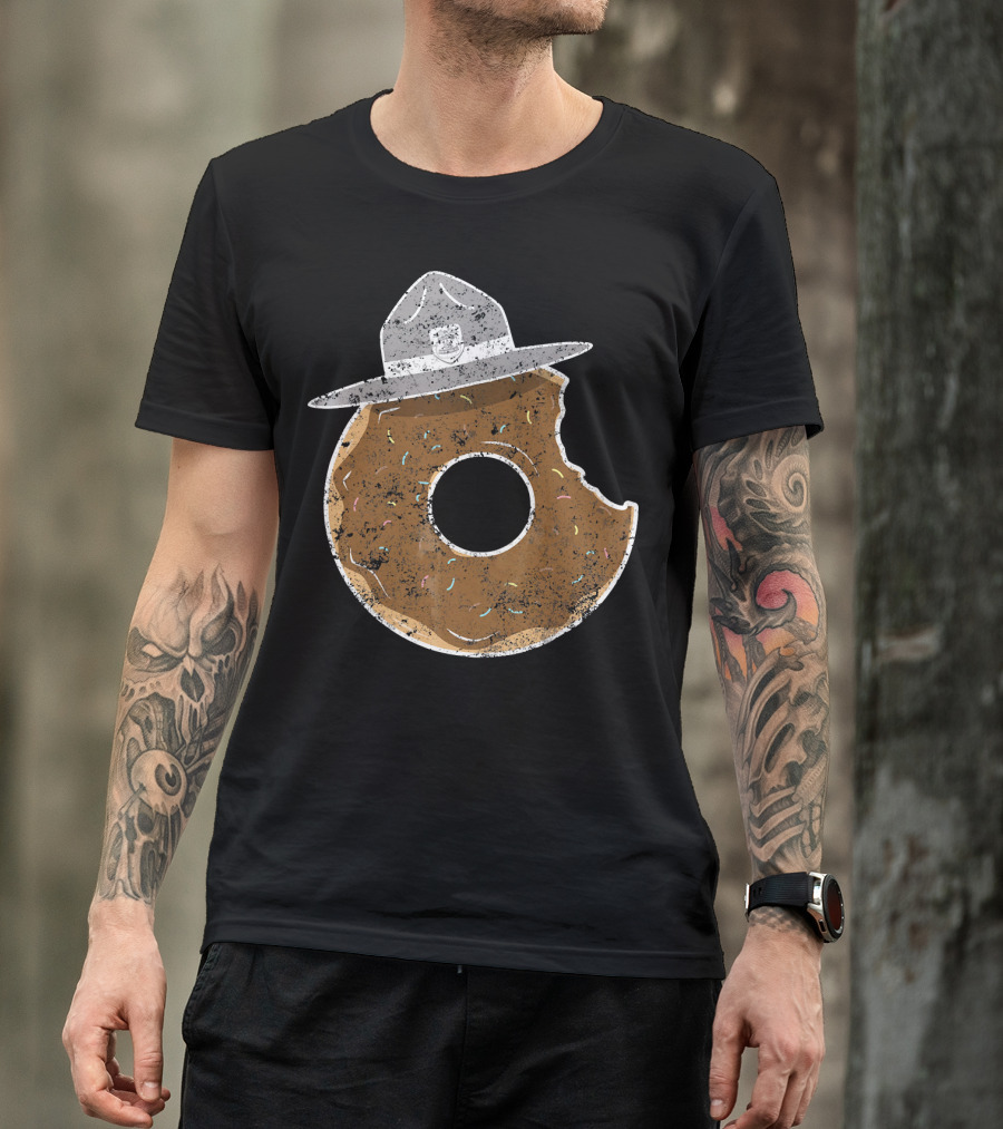 Police Donut State Police State Hat T-Shirt