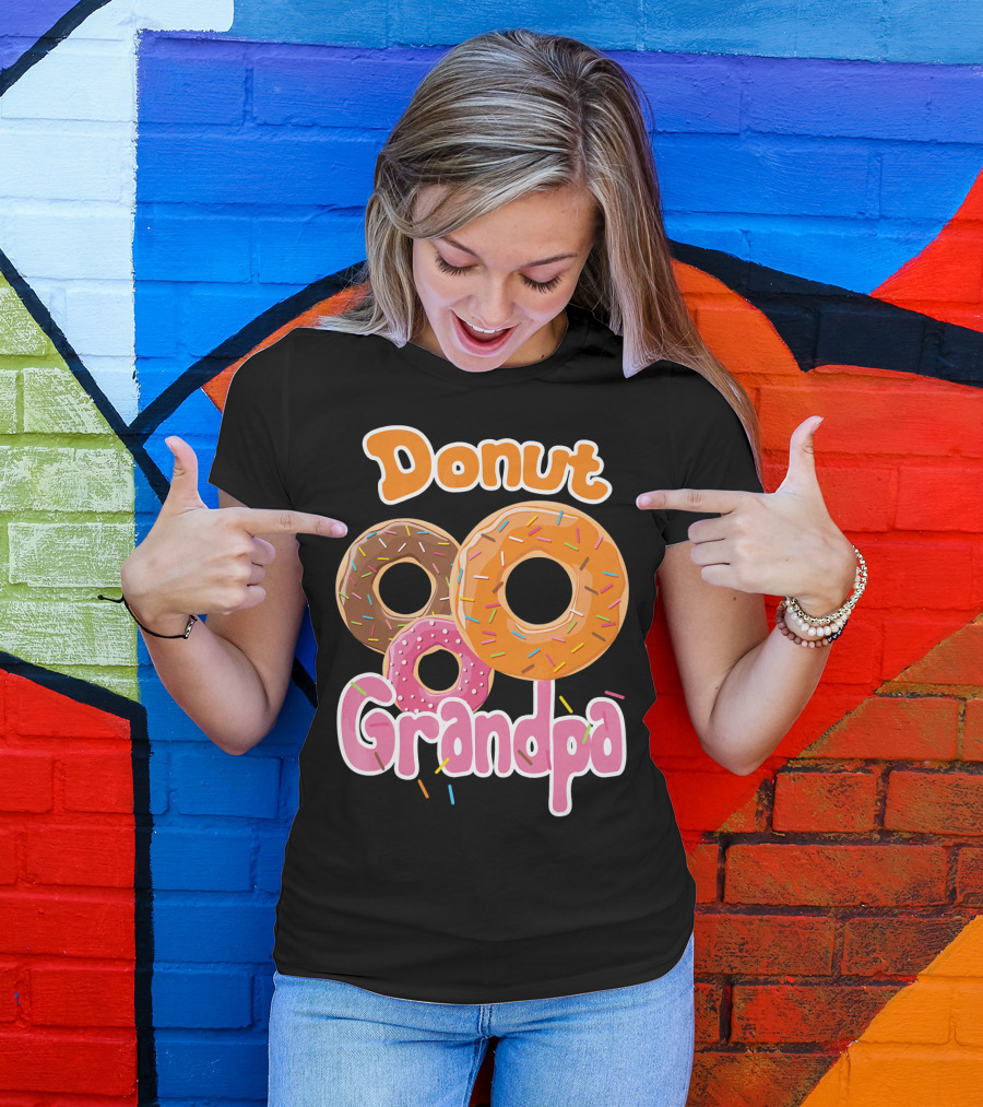Donut Grandpa Trio Sprinkles T-Shirt
