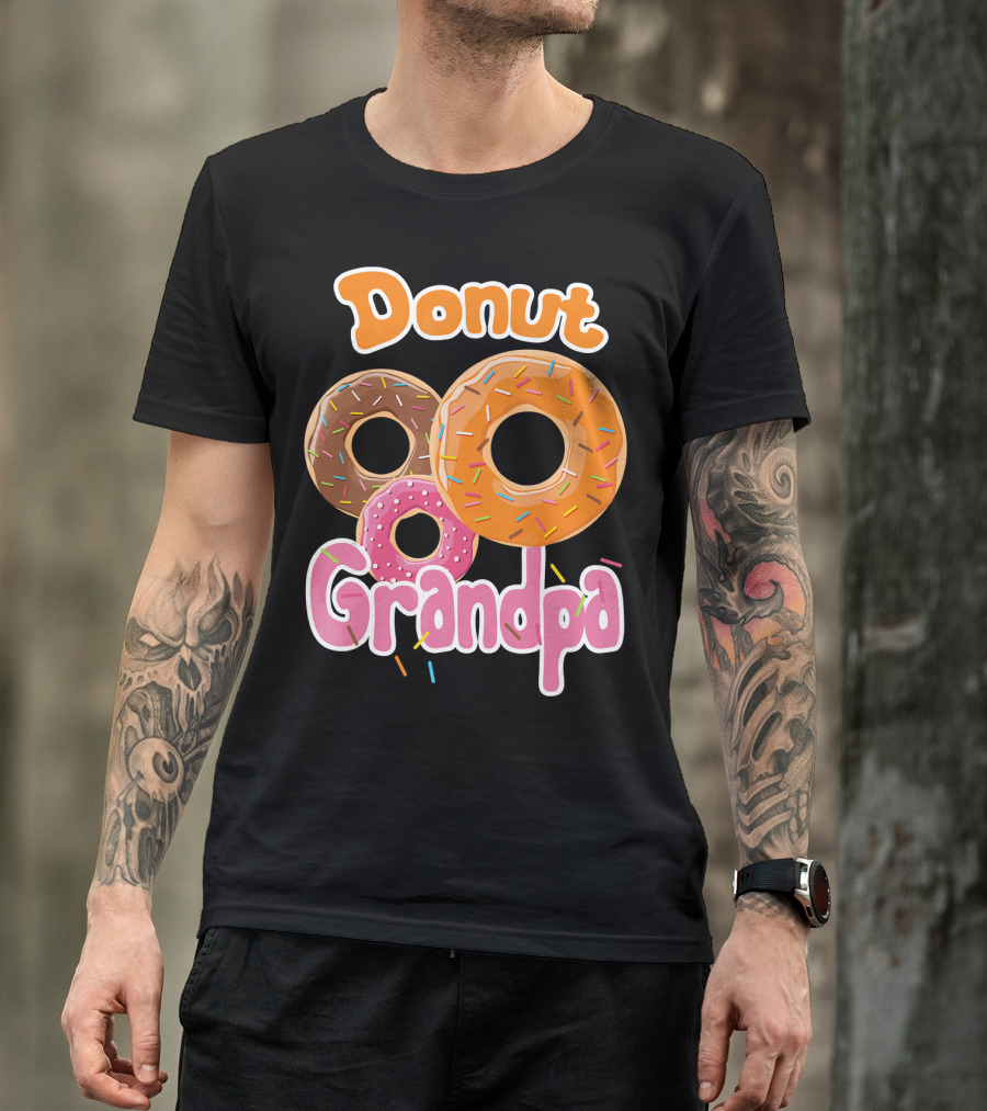 Donut Grandpa Trio Sprinkles T-Shirt