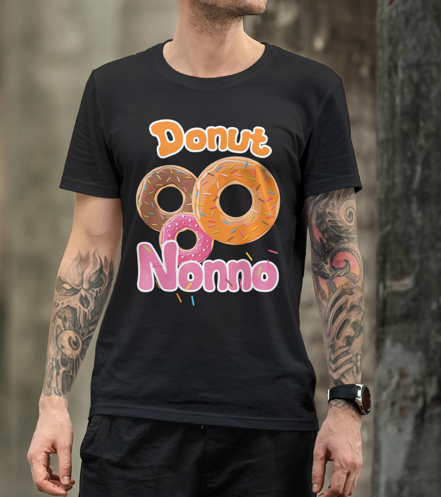 Donut Nonno Sprinkled Doughnut Trio T-Shirt