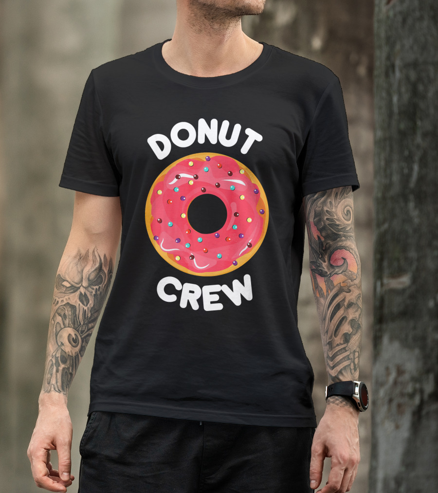Donut Crew Sprinkles Party T-Shirt