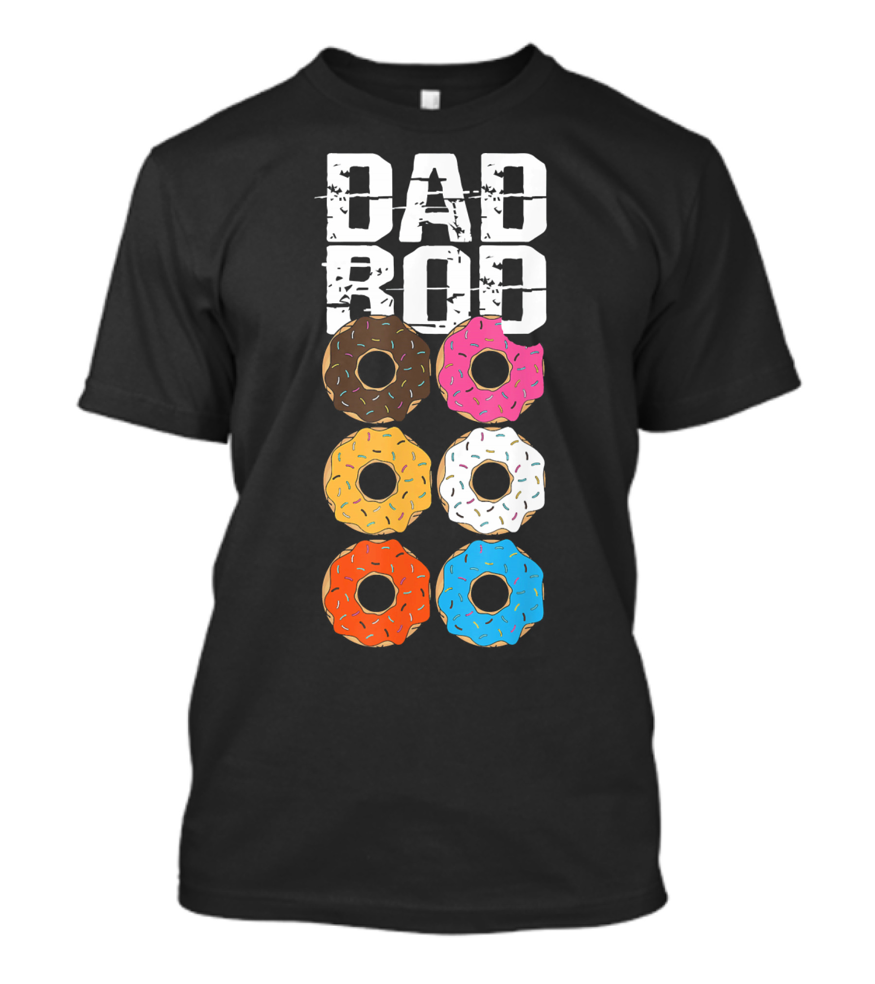 Dad Bod Six Pack Donut T-Shirt
