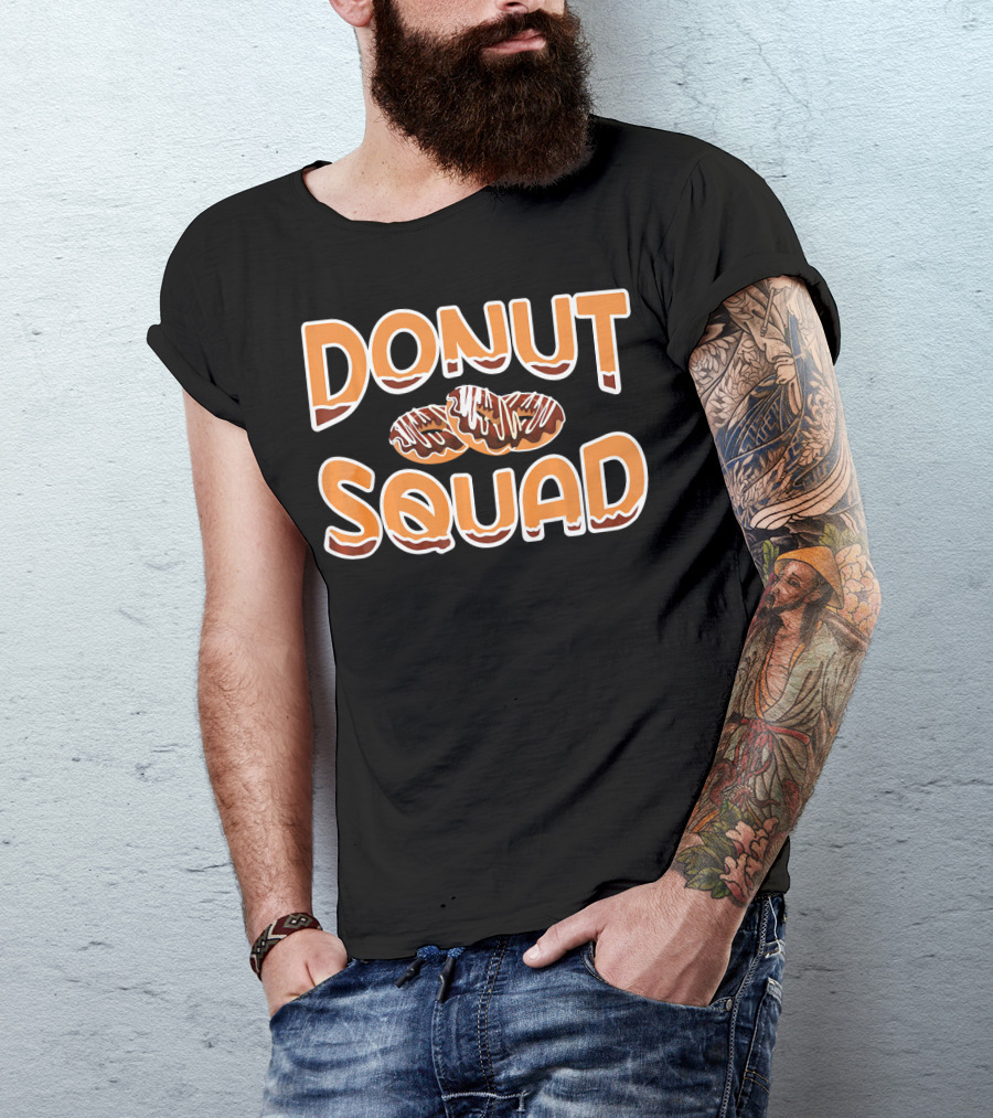 Donut Squad Funny Sprinkle Donuts Lover T-Shirt