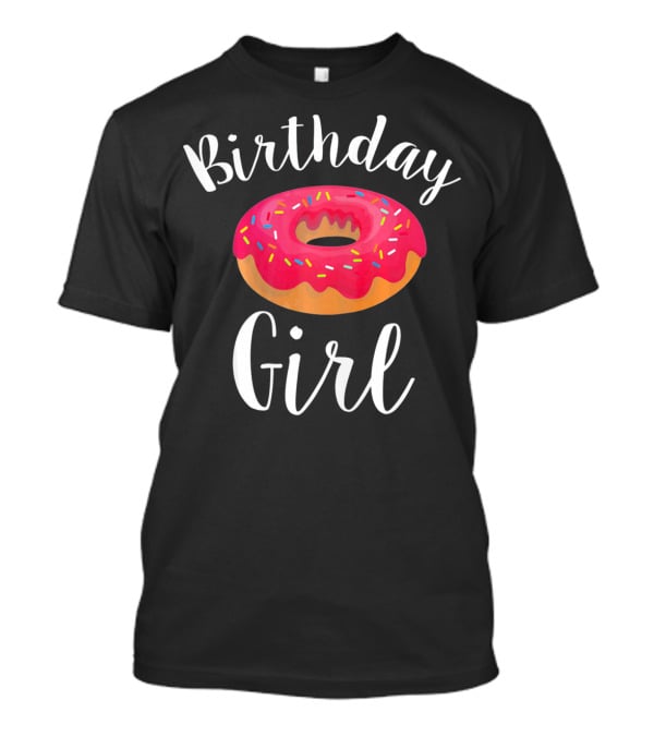 Birthday Girl Donut With Sprinkles T-Shirt