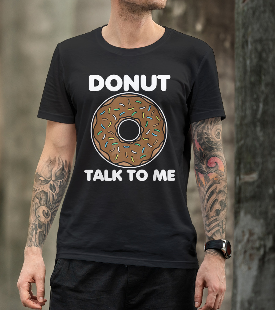 DONUT Talk To Me Choco Sprinkles T-Shirt