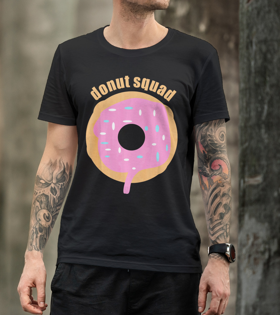 Donut Squad Funny Foodie Bakery T-Shirt