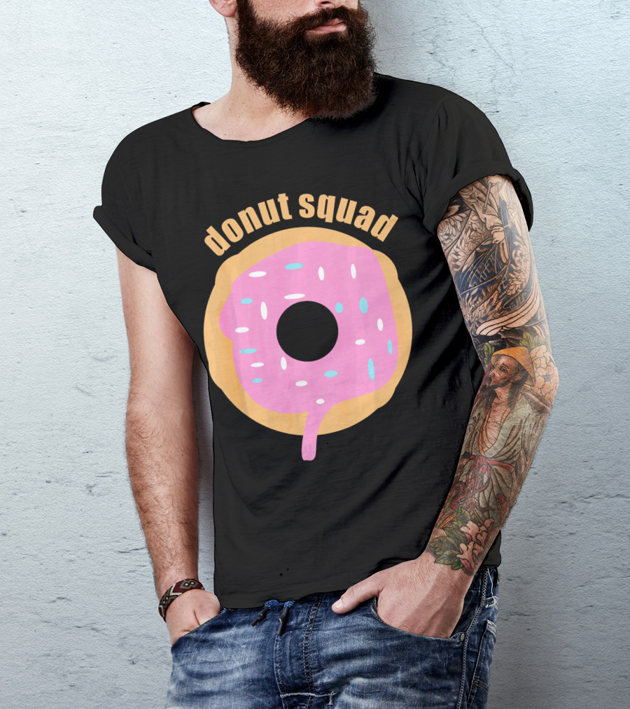 Donut Squad Funny Foodie Bakery T-Shirt