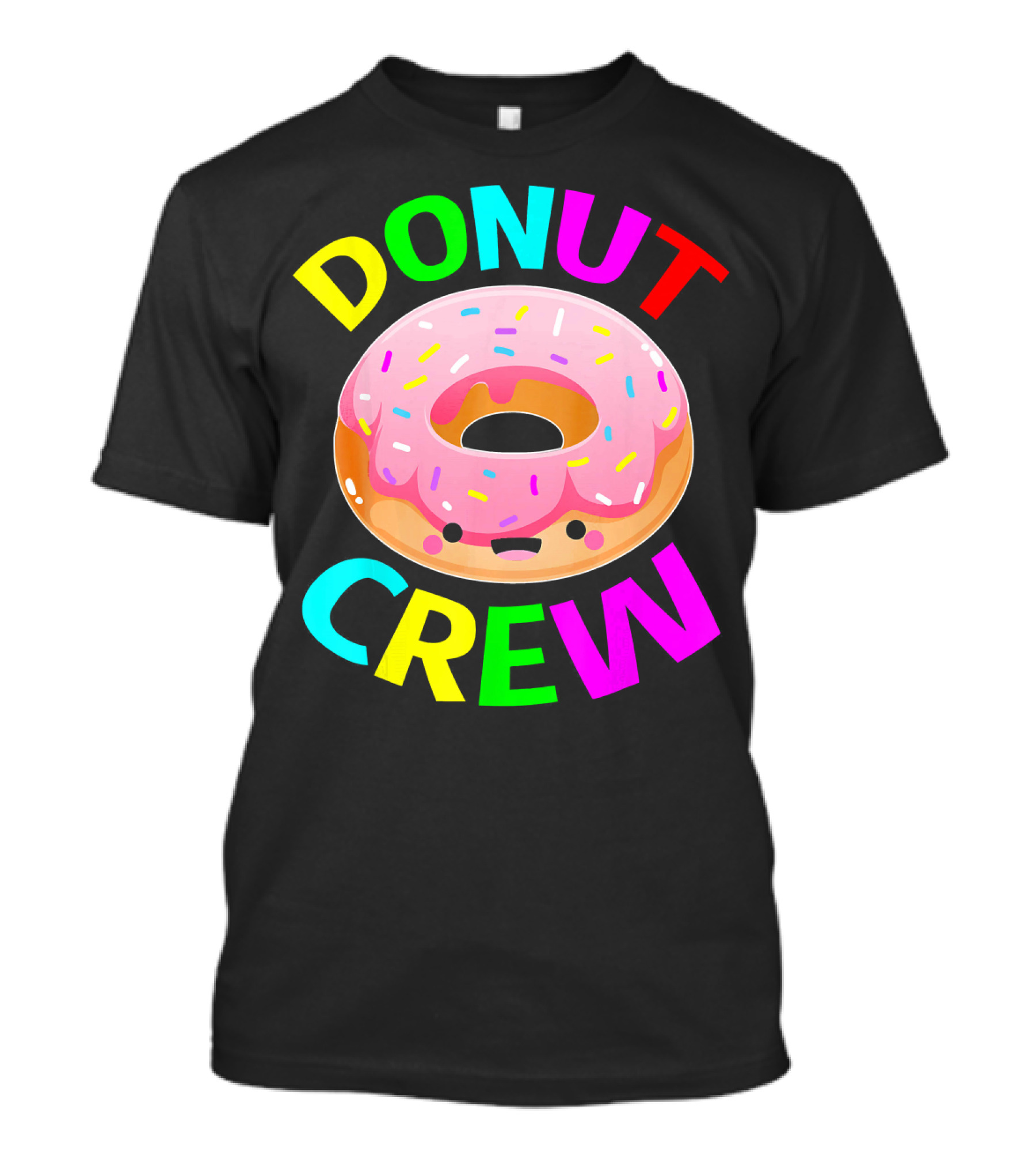 Donut Crew Birthday Celebration Party T-Shirt