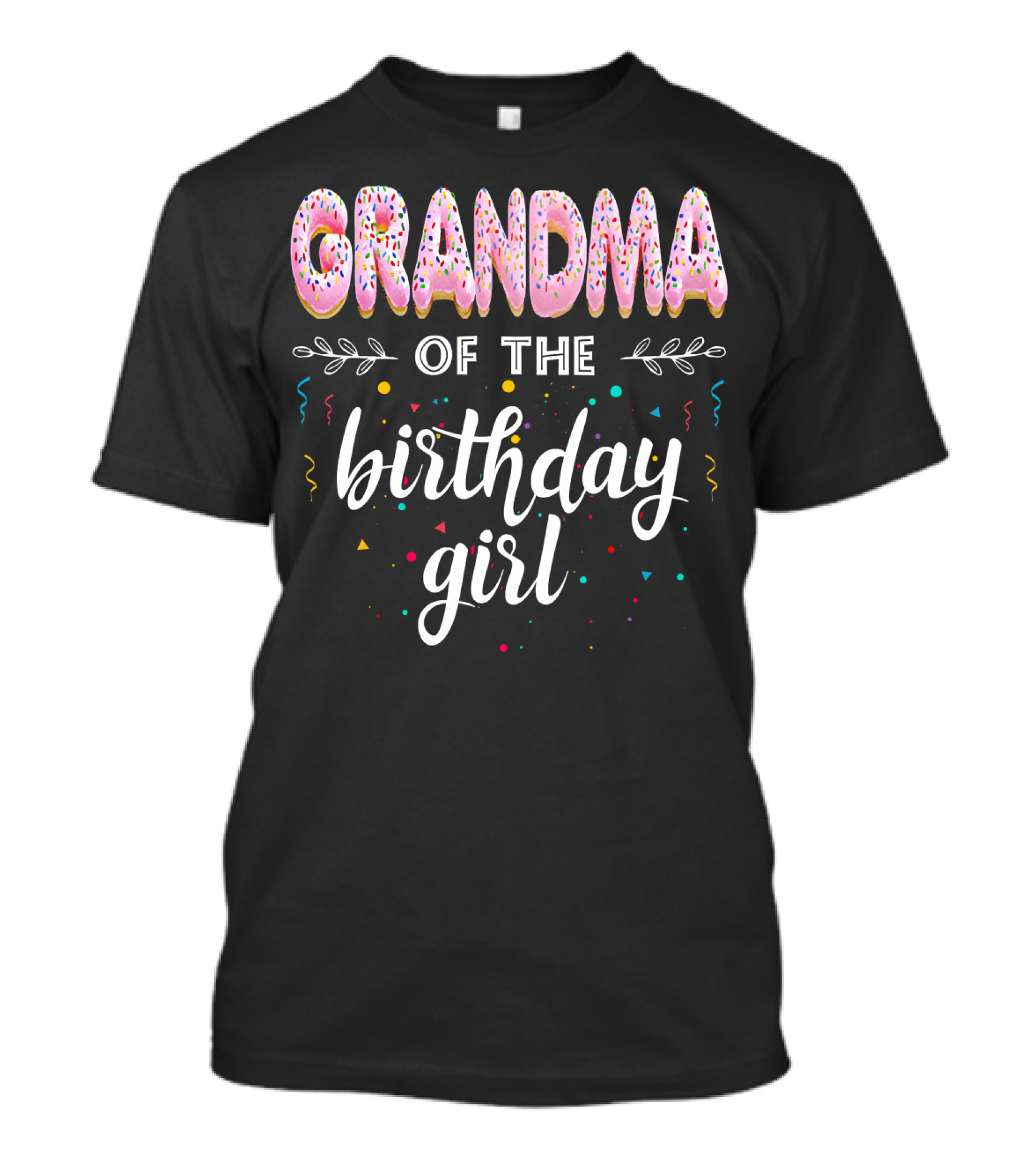 Grandma Of The Birthday Girl Donut B Day T-Shirt