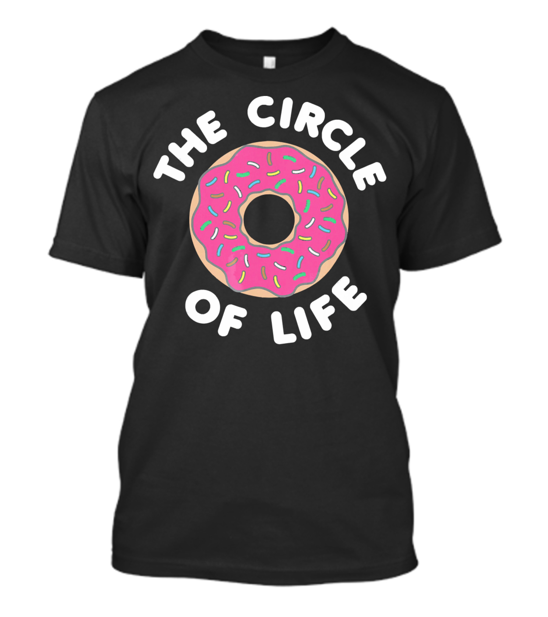 The Circle Of Life Donut T-Shirt
