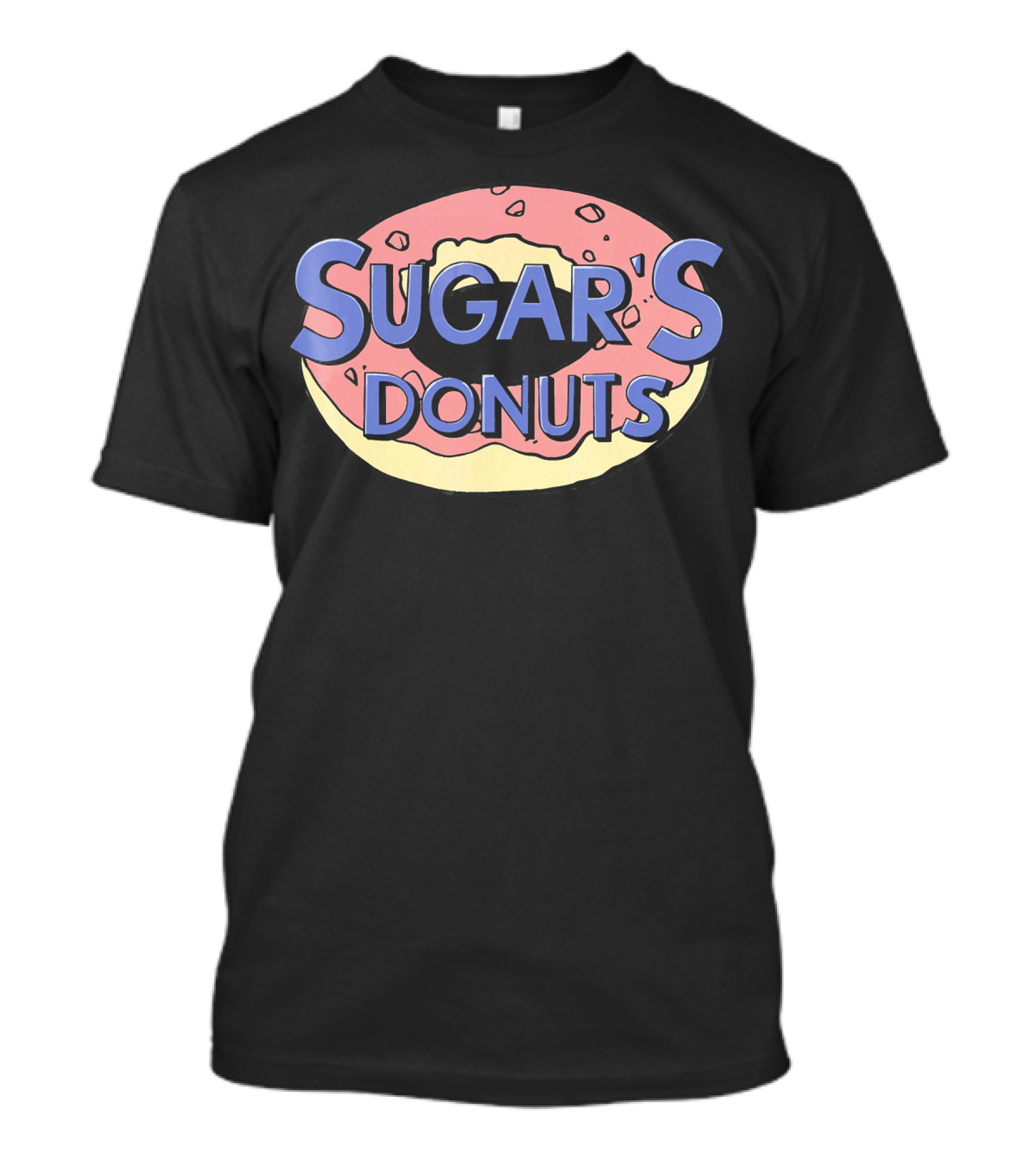 Marvel Captain Marvel Sugar's Donuts Grap Donut T-Shirt