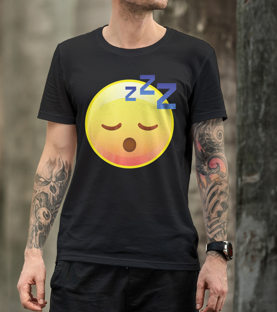 Cute Sleeping Emoji Perfect Zzz T-Shirt