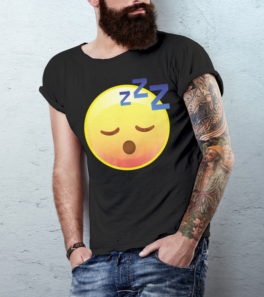 Cute Sleeping Emoji Perfect Zzz T-Shirt