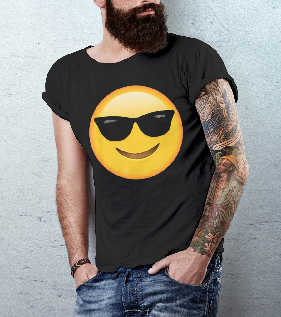 Sunglasses Emoji T-Shirt