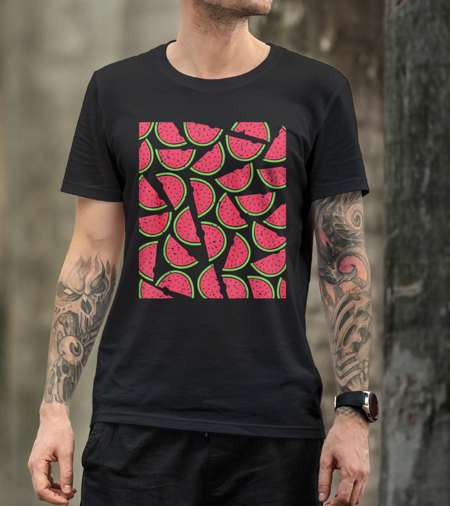 Watermelon Funny Summer Melon T-Shirt