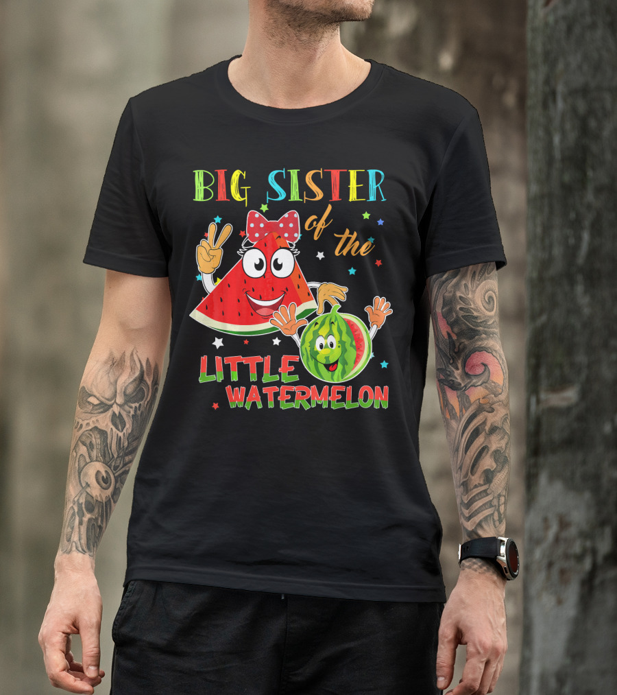 Big Sister Of The Little Watermelon T-Shirt