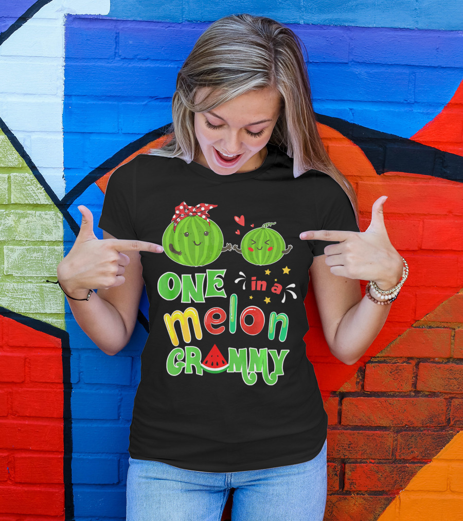 One In A Melon Grammy Summer Tropica T-Shirt