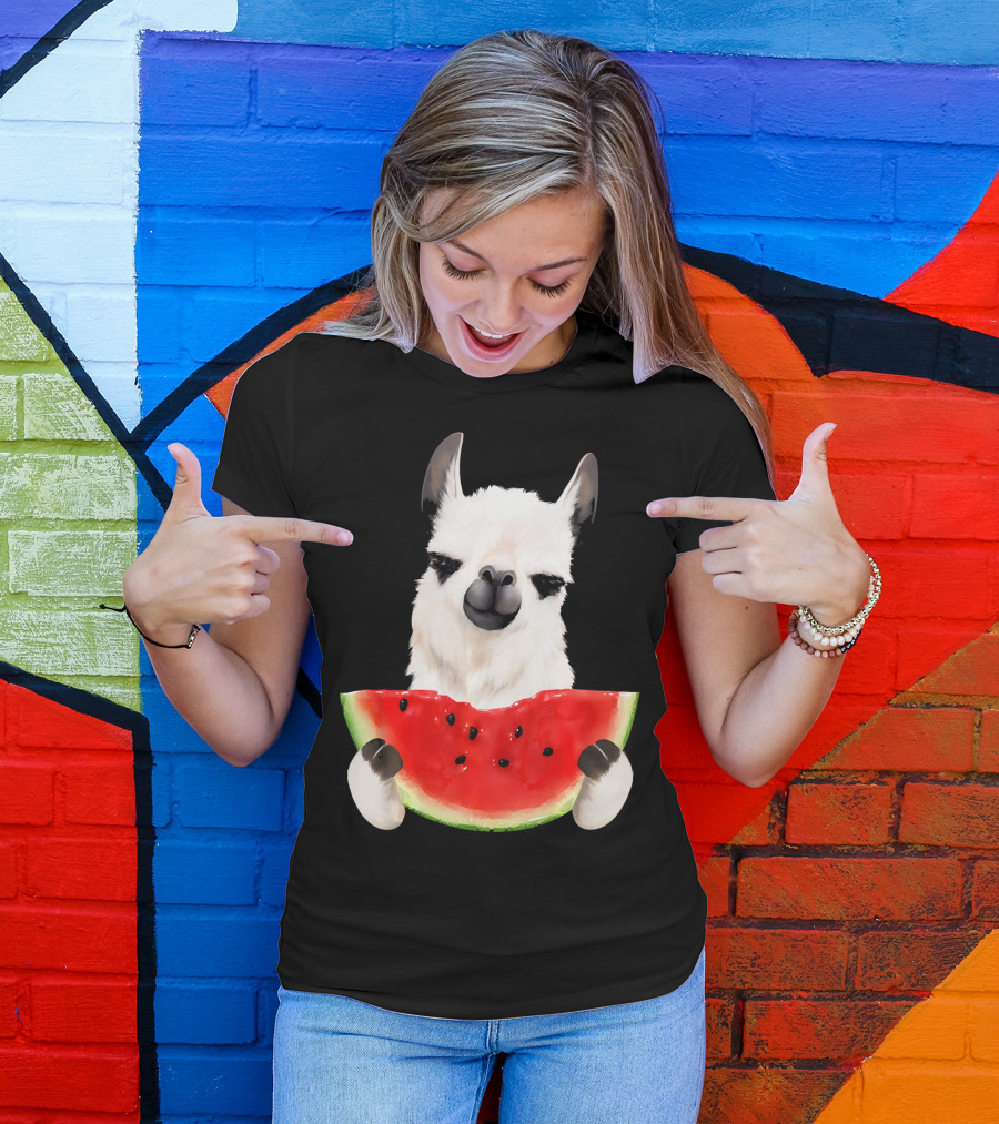 Llama Llama Loves Watermelon T-Shirt