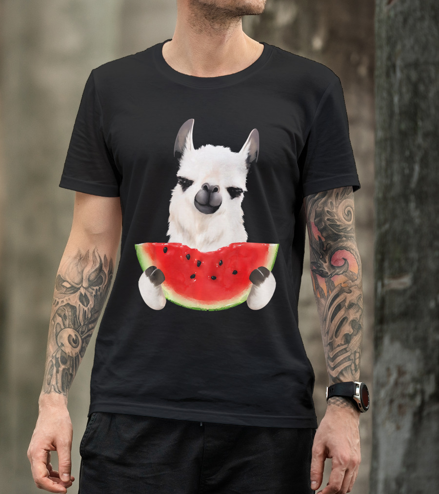 Llama Llama Loves Watermelon T-Shirt