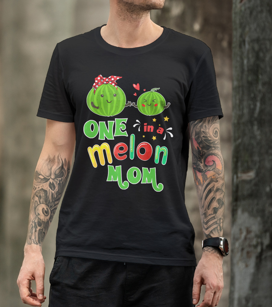 One In A Melon Mom Summer Tropical T-Shirt