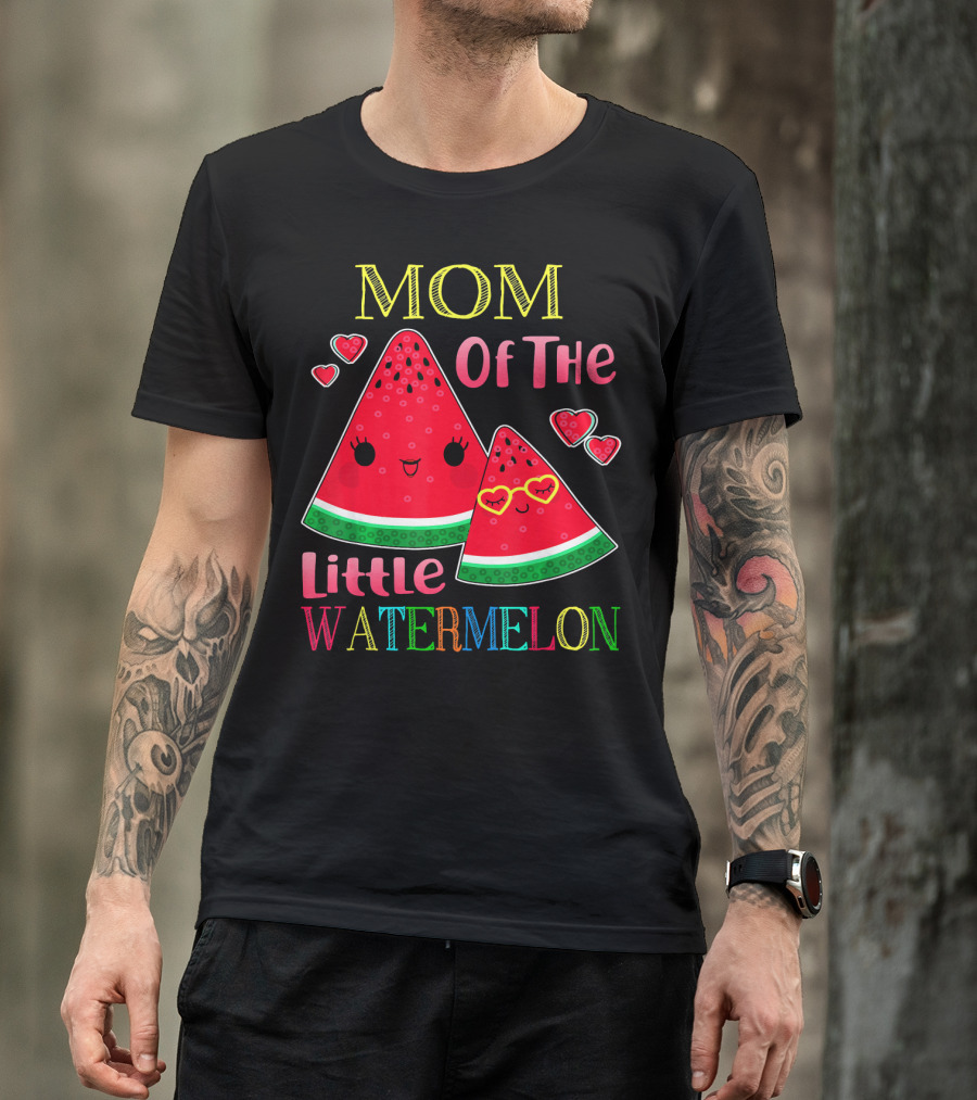 Mom Of The Little Watermelon T-Shirt