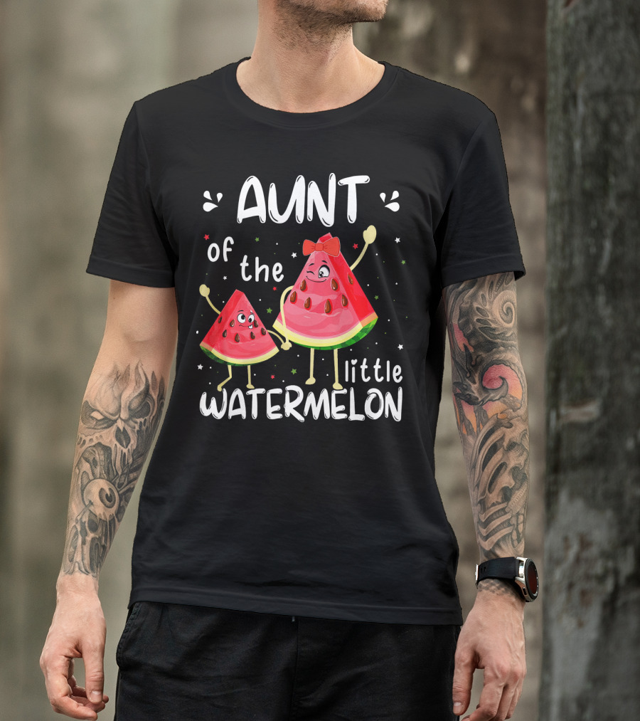 Aunt Of The Little Watermelon T-Shirt