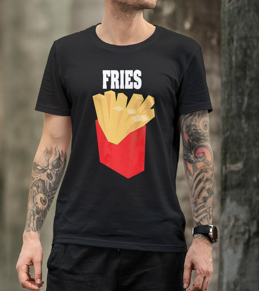 FRIES French Fries Box T-Shirt