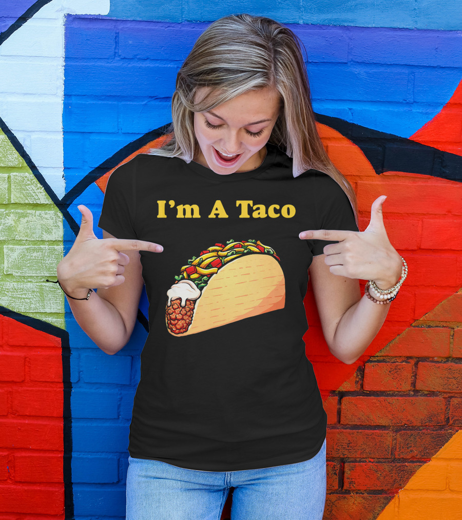 I'm A Taco Simple Funny Easy Halloween Co T-Shirt
