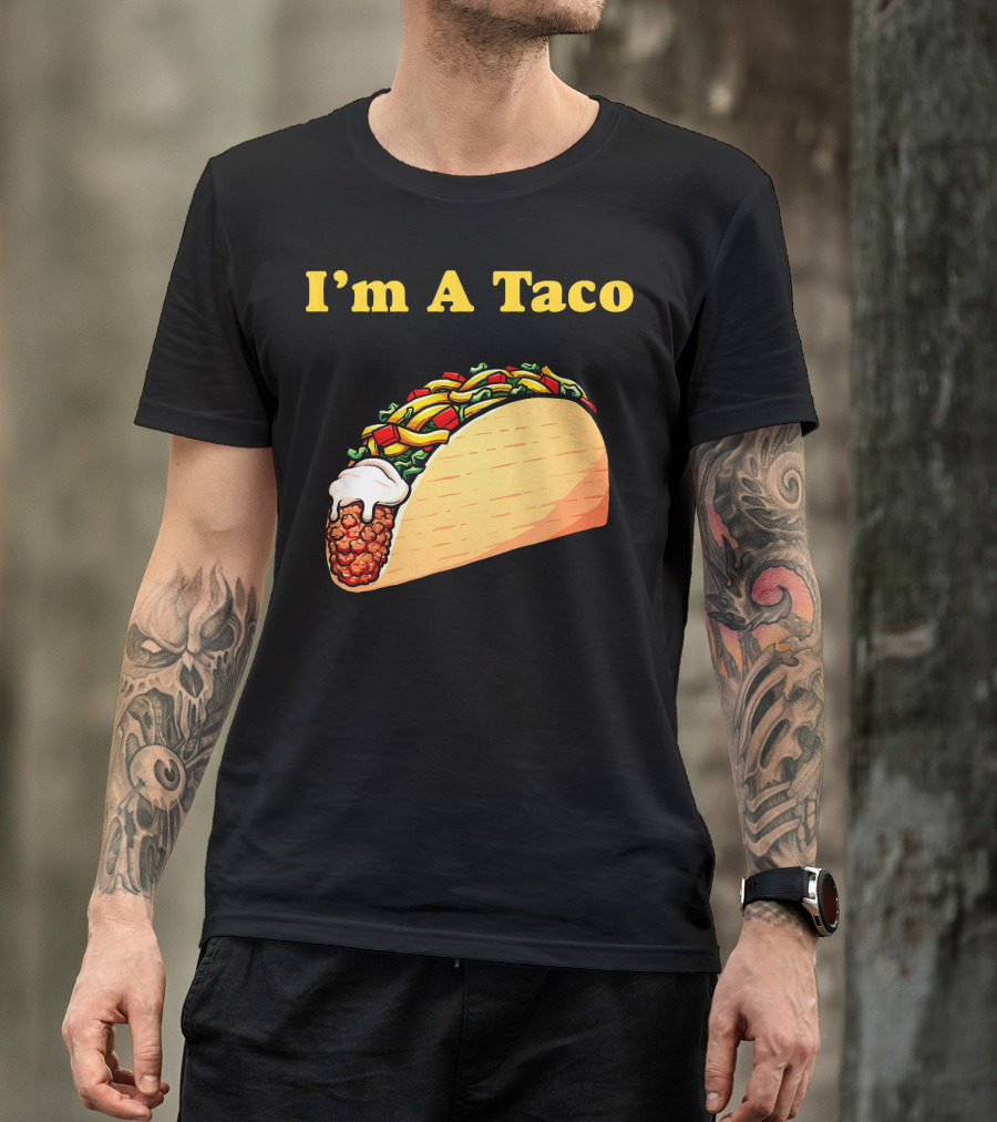 I'm A Taco Simple Funny Easy Halloween Co T-Shirt