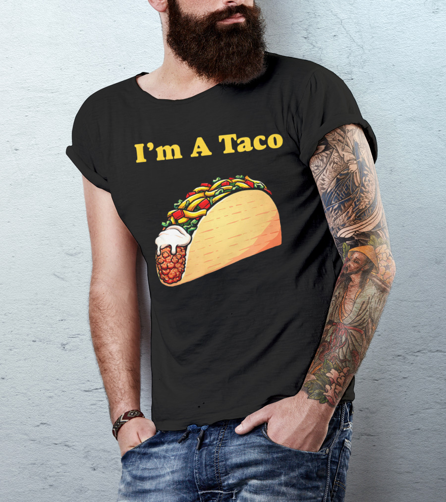 I'm A Taco Simple Funny Easy Halloween Co T-Shirt
