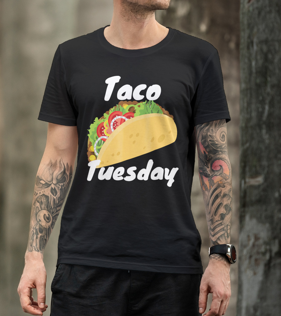 Taco Tuesday Food Lover Enthusiast's Delight T-Shirt