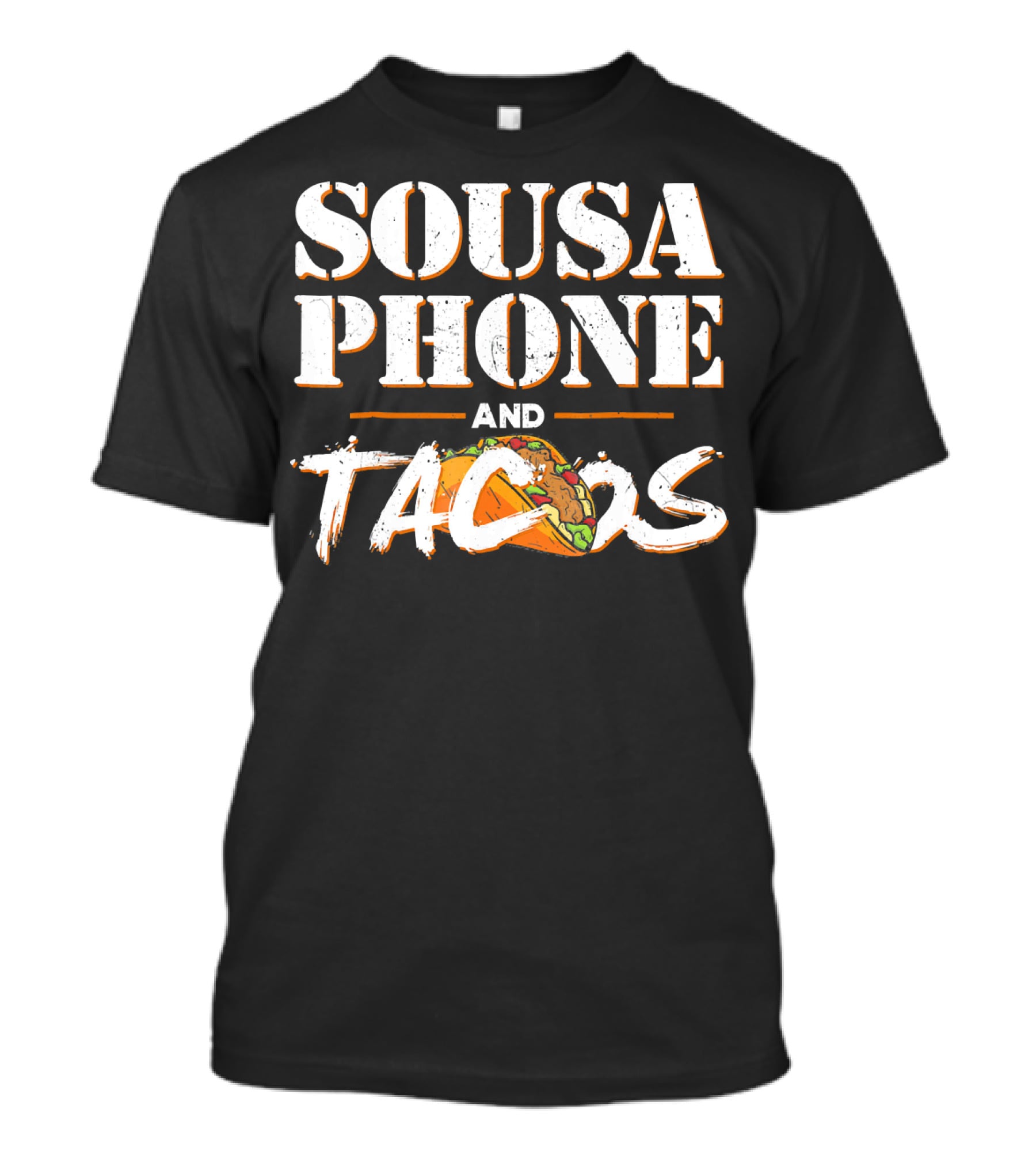Sousaphone And Tacos Marching Band Humor T-Shirt