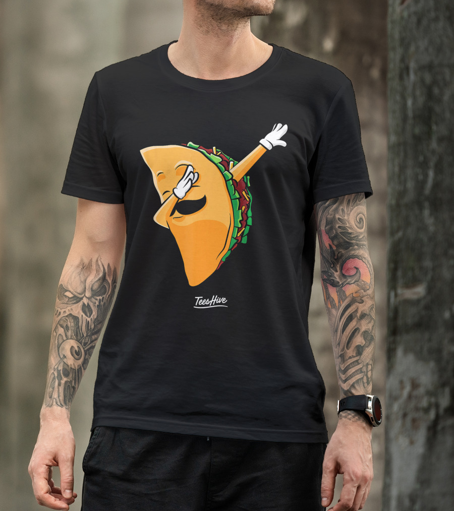 Dabbing Taco TeesHive Dab Dancing Taco Time T-Shirt