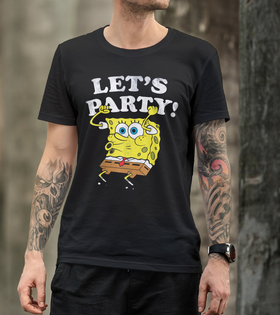 SpongeBob SquarePants Let's Party T-Shirt