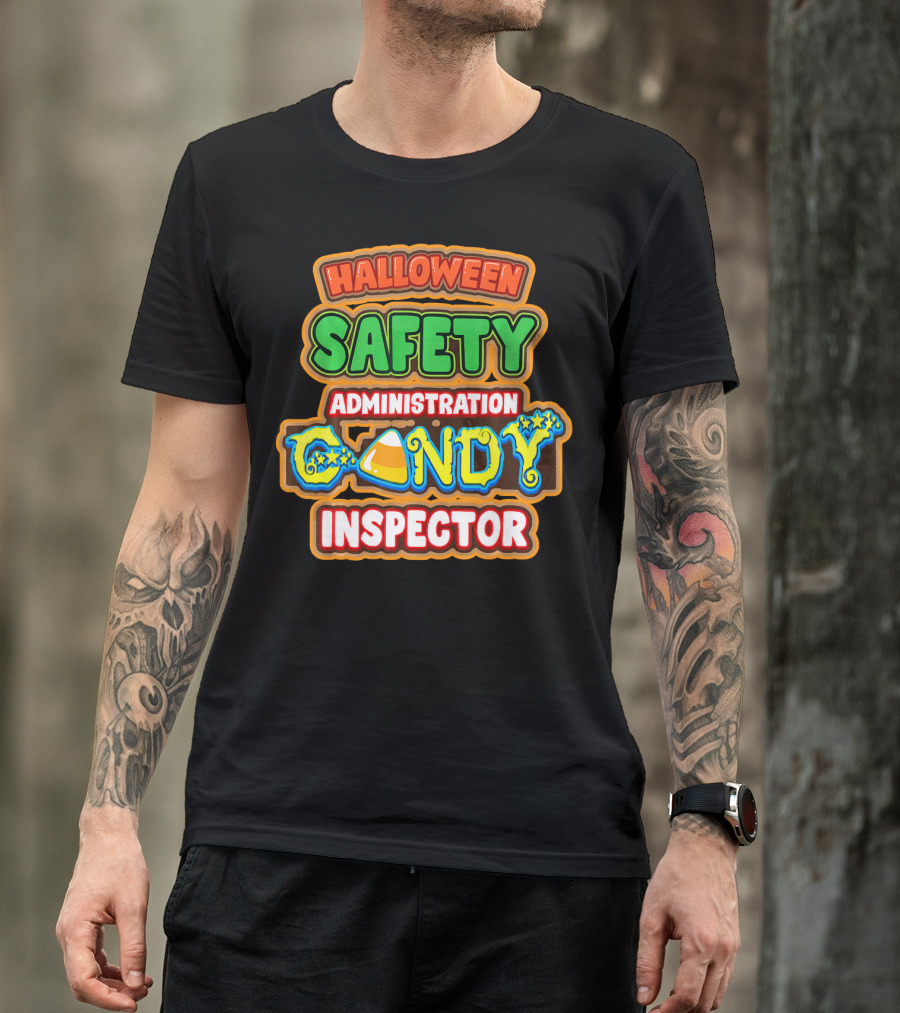 Halloween Safety Administration Candy Inspector T-Shirt