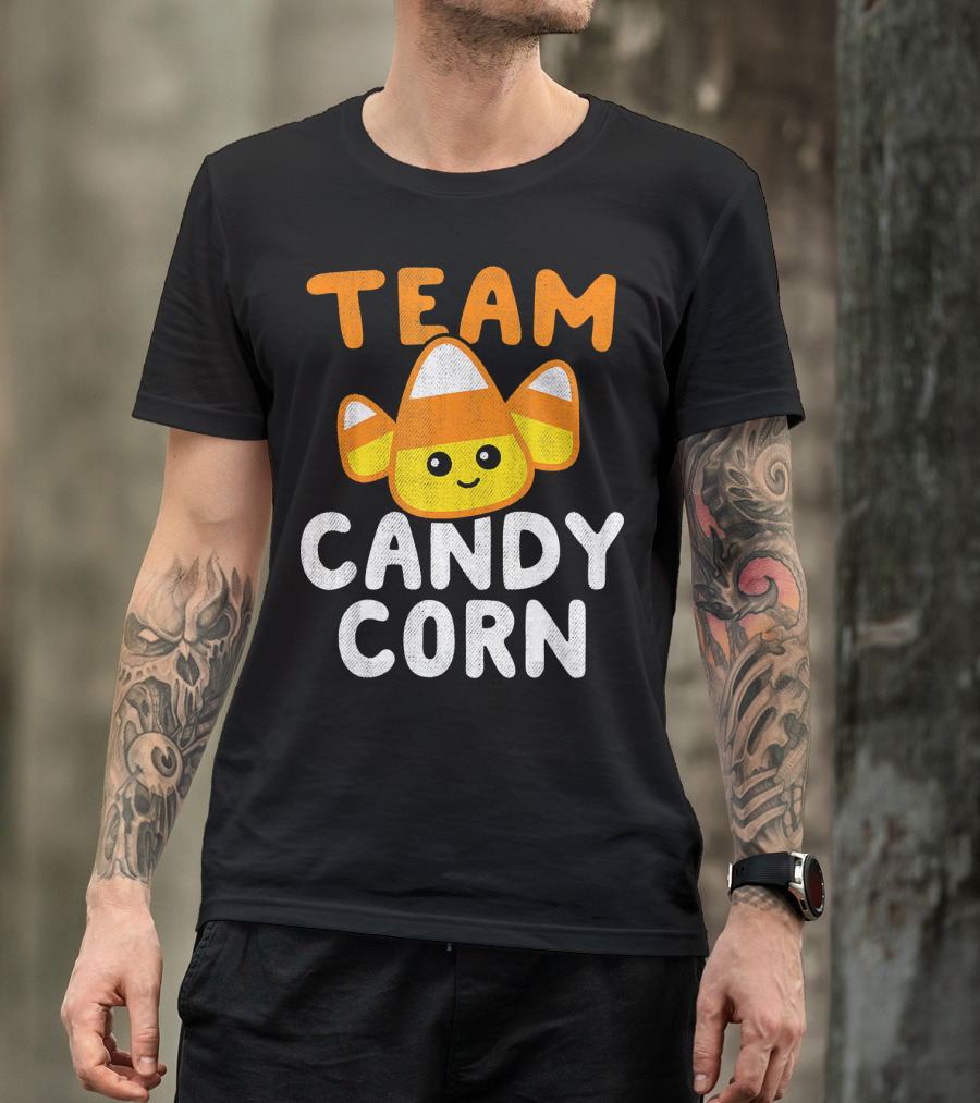 TEAM CANDY CORN Halloween T-Shirt