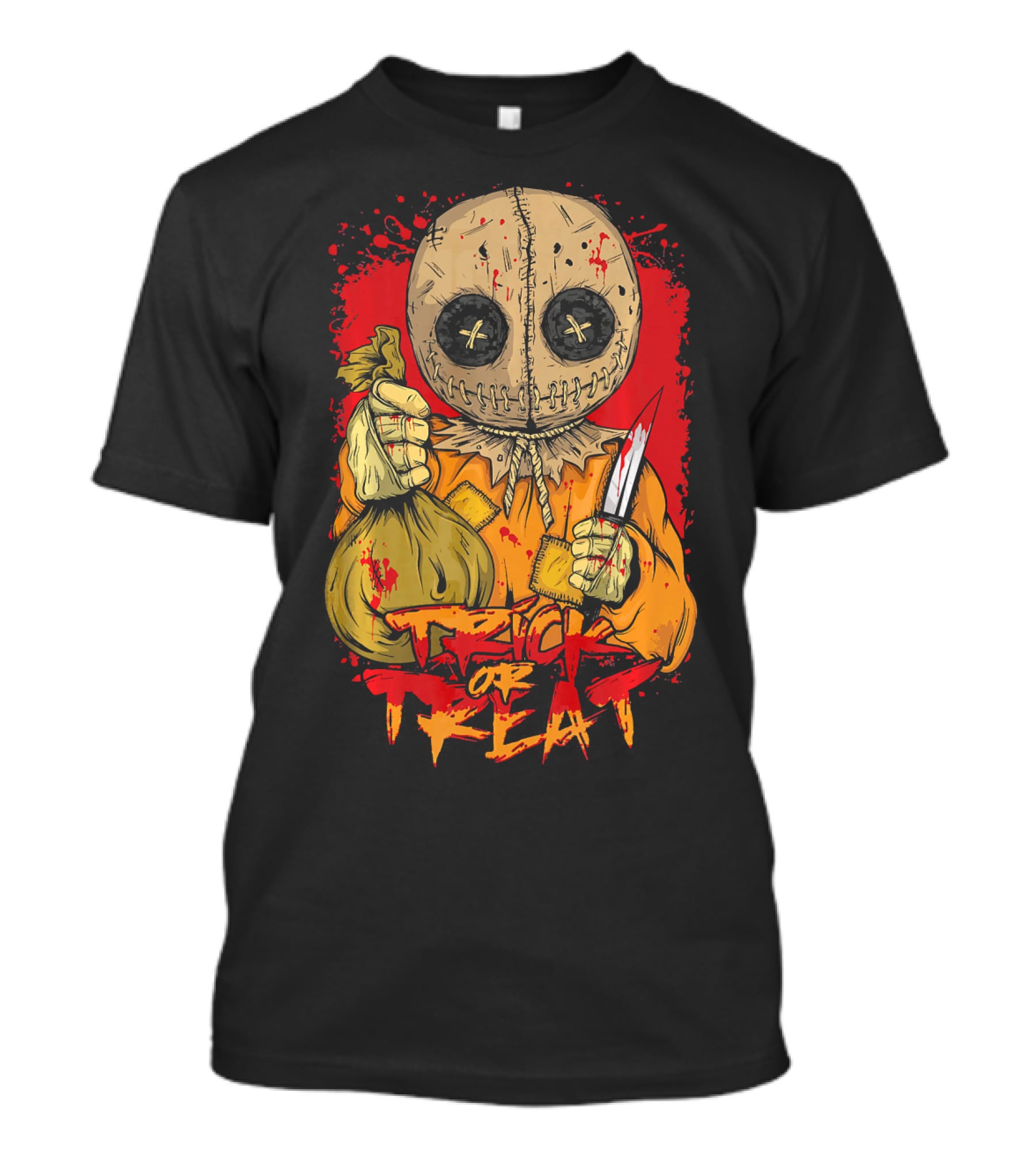 Trick Or Treat Halloween Horror Ghost Scary T-Shirt