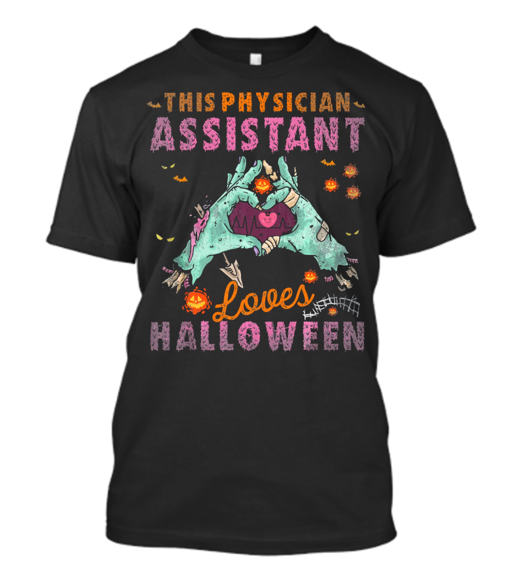 This Physician Assistant Loves Halloween T-Shirt