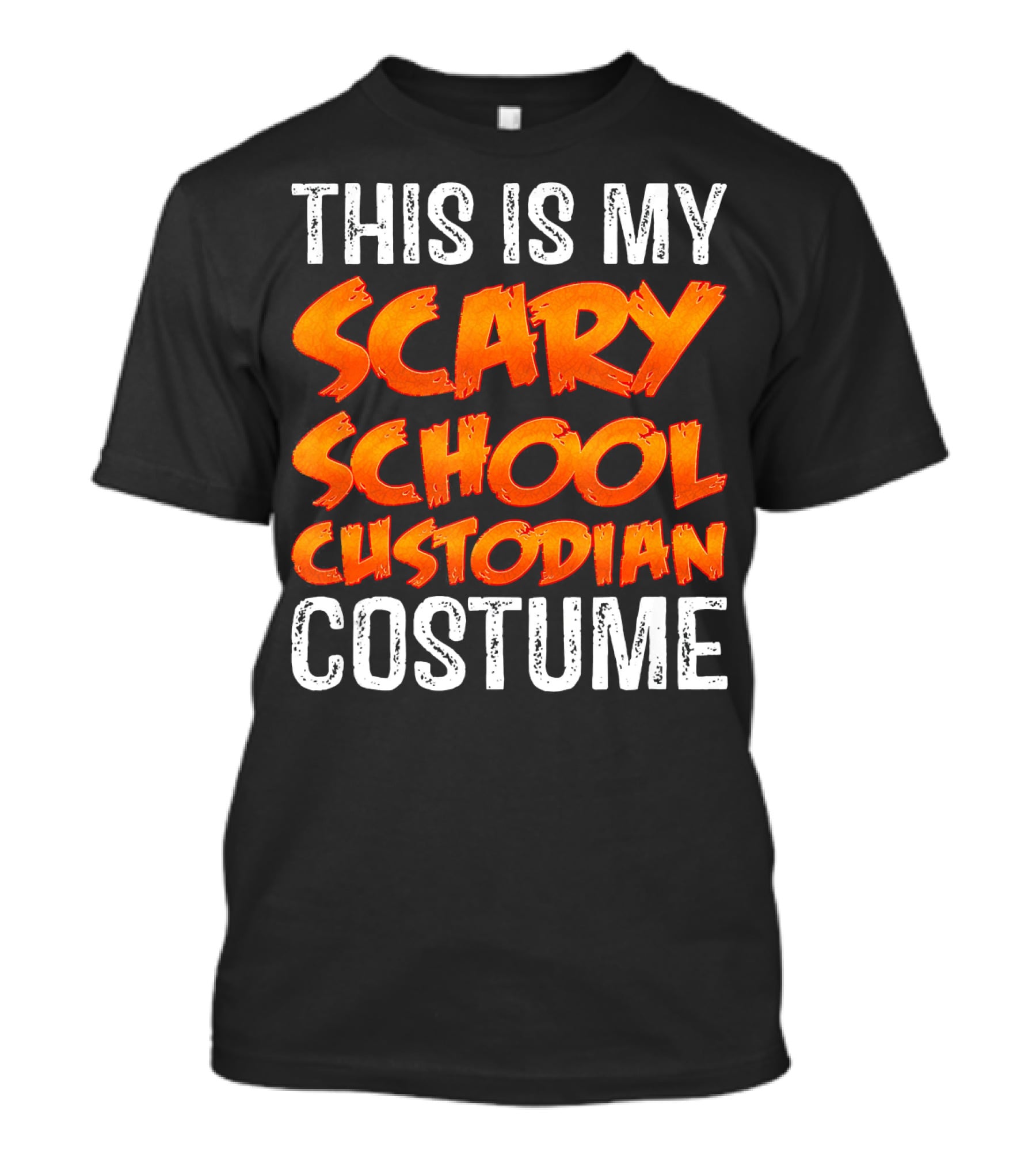 This Is My Scary School Custodian Costume T-Shirt