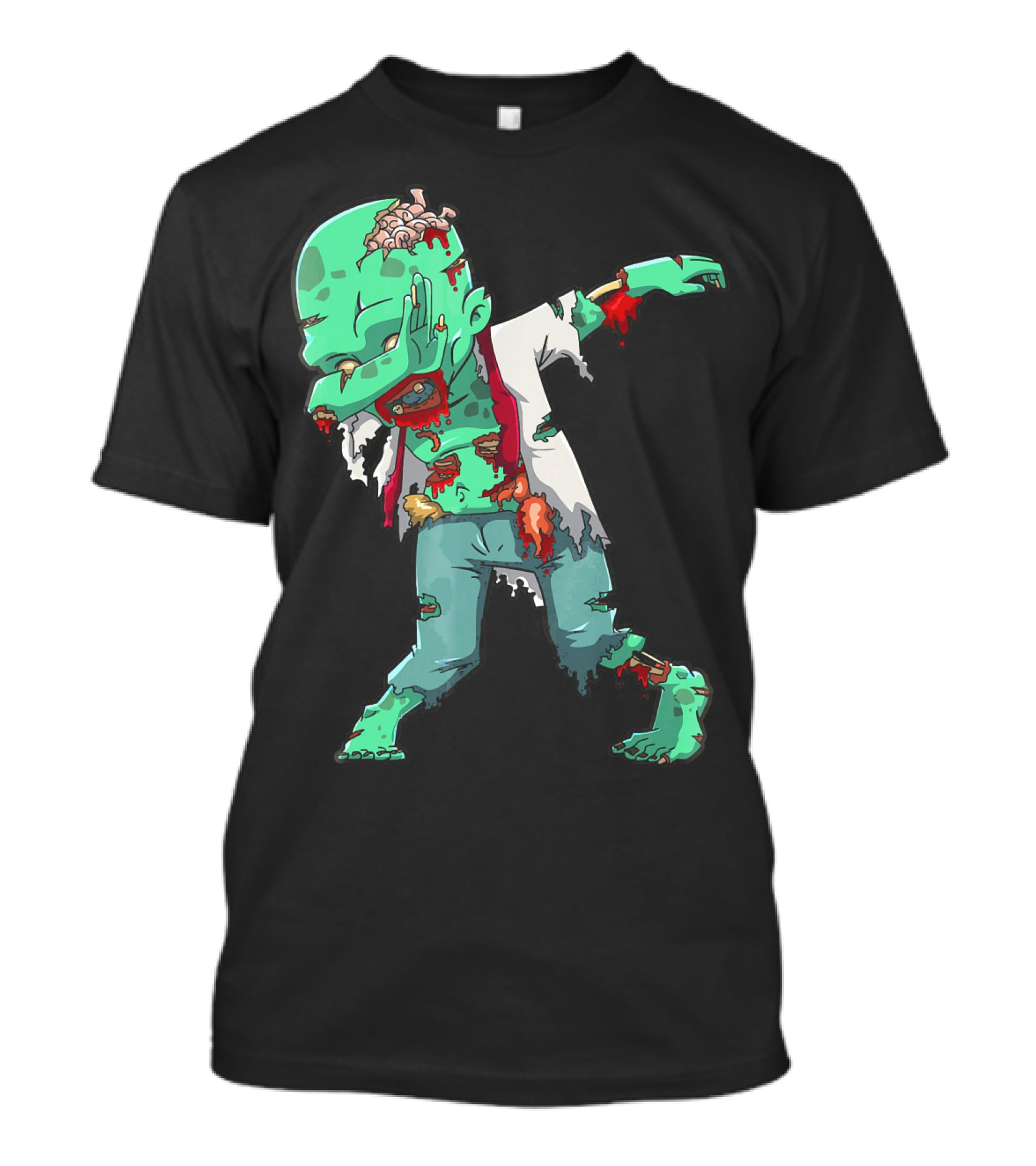 Zombie Halloween Dabbing Dab Cos T-Shirt